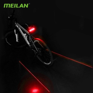 Meilan X5 Велосипедный задний фонарь с дистанционным управлением
