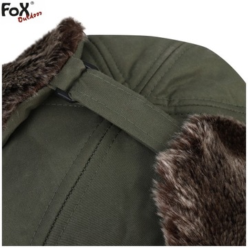 ШАПКА ЗИМНЯЯ МУЖСКАЯ FOX TRAPPER OLIVE