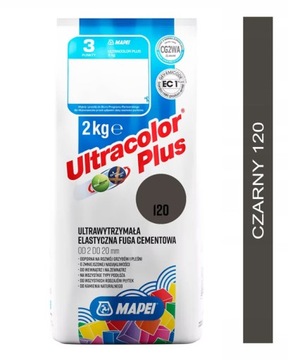 MAPEI FUGA 2KG KOLOR 120 - CZARNA