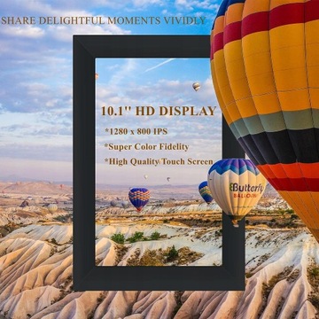 Цифровая фоторамка HDeye с Wi-Fi, 32 ГБ, 10 дюймов