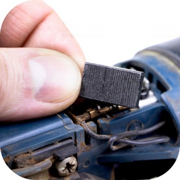 ZESTAW SZCZOTKI WĘGLOWE DO WIERTARKI SZLIFIERKI 6x9 6x10 7x11