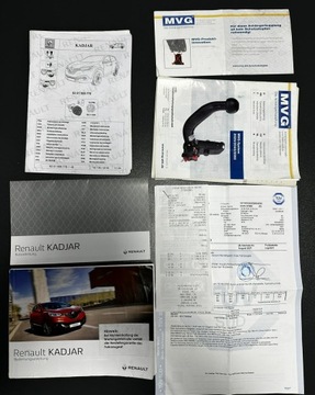 Renault Kadjar Crossover 1.2 Energy TCe 130KM 2016 Renault Kadjar Full Led Hak Navi Kamera Serwis, zdjęcie 38