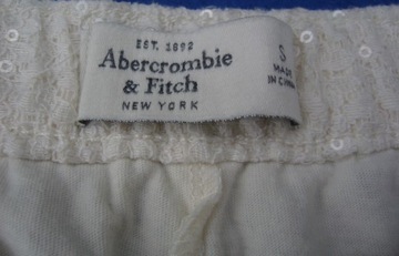 Abercrombie&Fitch koronkowe spodenki rozm.S