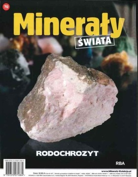 KOL. MINERAŁY ŚWIATA nr 70 - RODOCHROZYT