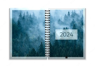 Kalendarz 2024 planer organizer dzienny LAS