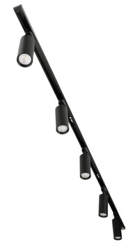 КОМПЛЕКТ Направляющая + отражатель Потолочная направляющая 2 м + 5 ламп GU10 SPOT LONG