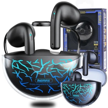SŁUCHAWKI BEZPRZEWODOWE BLUETOOTH SŁUCHAWKI RGB