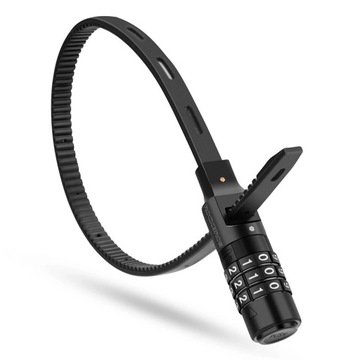 ВЕЛОСИПЕДНЫЙ ЗАМОК ROCKBROS С КОМБИНИРОВАННЫМ ЗАМКОМ 0,5М