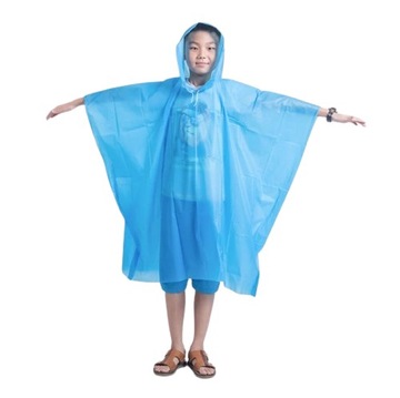 PELERYNA PONCHO DLA DZIECI 110CM X 90CM MIX KOLORÓW E1899 EMAJ