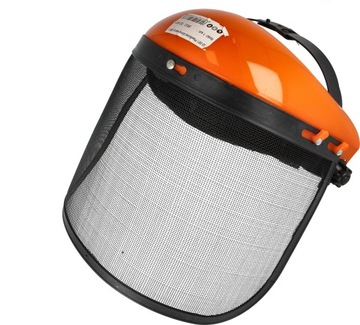 Маска кустореза, козырек, защитная маска для газонокосилки, сетка