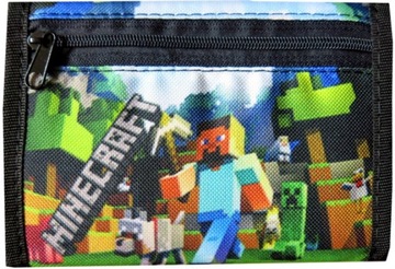 Komplet Portfel Nerka MINECRAFT zestaw GAME