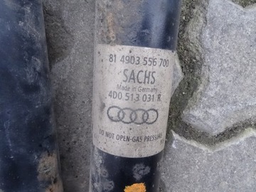 4D0513031R AUDI A8 D2 TLUMIČE ZADNÍ