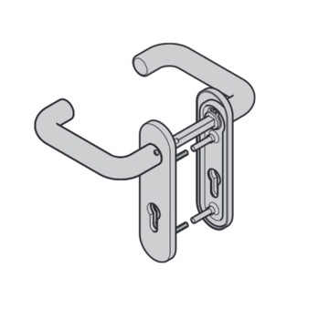 Hormann ZK OIT 534820 Техническая дверная ручка