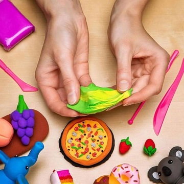 БОЛЬШАЯ ВОЛШЕБНАЯ ПЛАСТИКИНОВАЯ ПЕСТА ДЛЯ ИГРЫ В МЕШКЕ 0,5 КГ