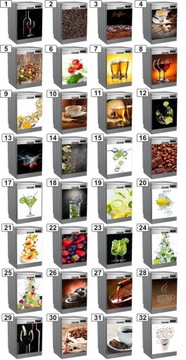 Магнитный коврик можно мыть в посудомоечной машине, множество дизайнов!