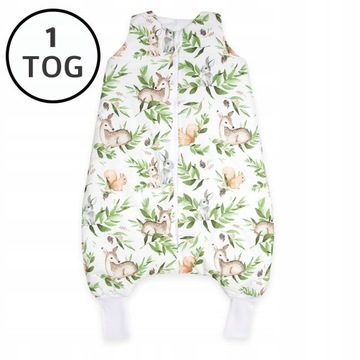 OCIEPLANY ŚPIWOREK Z NOGAWKAMI 68-86 S WZORY!!!