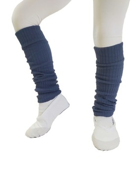 Getry Ocieplacze Nogi Balet Taniec GRANAT r.98-122