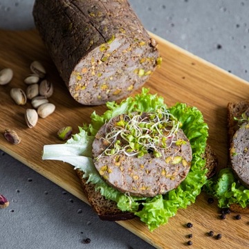 ZESTAW SZYNKOWAR garnek z koszem do wyrobu wędlin