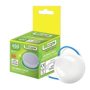 Żarówka LED zamiast GU10 do HALOGEN - SUPER CIENKA