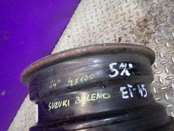 DISK OCELOVÝ SUZUKI OE 5.5" X 14" 4X100 ET 45