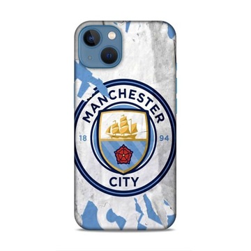 ZESTAW ETUI CASE + SZKŁO HARTOWANE DO APPLE IPHONE 14 -MANCHESTER CITY KLUB