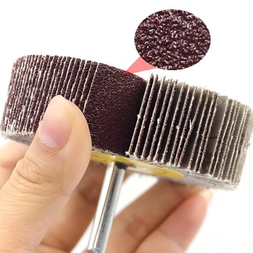 НАВЕСНОЙ ЛАППЕННЫЙ ШЛИФОВАЛЬНЫЙ ДИСК ДЛЯ ДРЕЛЫ И ОТВЕРТКИ 30х20мм ЗЕРНИСТОСТЬ P60