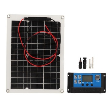 Zestaw paneli słonecznych 300W DC 12V 24V 50A