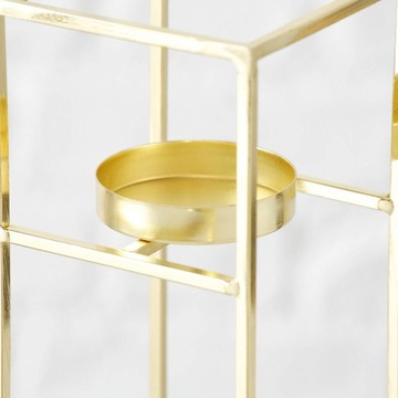 Золотые подсвечники TOMBA, 2 шт.