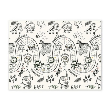 БОЛЬШОЙ толстый пенопластовый коврик для ползания