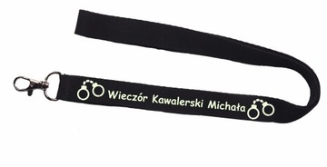 Smycz Na Wieczór Kawalerski Panieński Napis