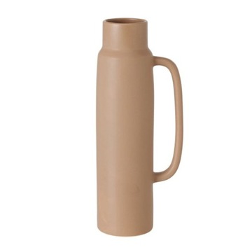 Wazon 31 cm kamionka beżowa Boho Dekoracyjny