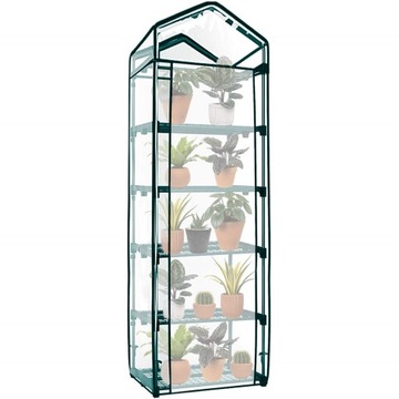 САД ТЕПЛИЦА БАЛКОН 5 полок 190x70x50см UV4 для БАЛКОНА ПЛЕНКА