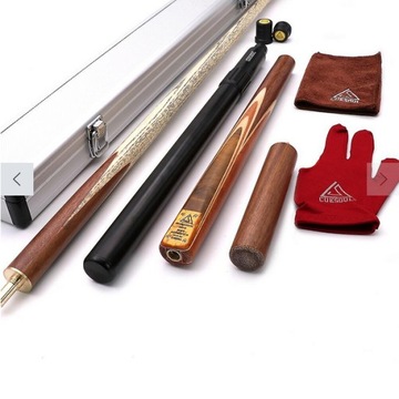 CUESOUL 57-дюймовый бильярдный кий ручной работы 3/4 для снукера ПРЕМИУМ КАЧЕСТВА