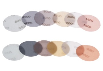 ZESTAW PAPIER WODNY KRĄŻKI RZEP 75mm P1500 - P5000