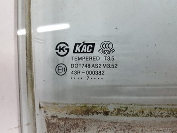 CHEVROLET CAPTIVA 07R SKLO (OKNO) DVEŘE PRAVÁ ZADNÍ