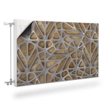 Osłona MAGNETYCZNA Grzejnika Abstrakcja 3D 100x60