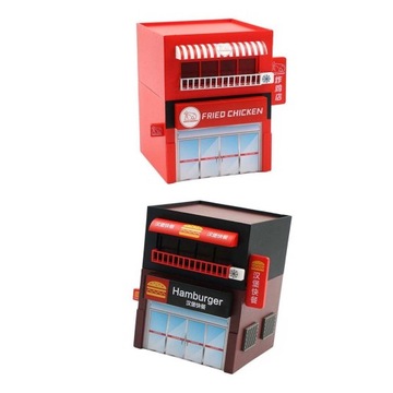2x 1/64 Miniaturowy układ dioramy smażalni