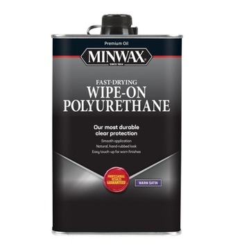Lakier Ochronny do Drewna Minwax Wipe-On Poly, 473ml Satynowy