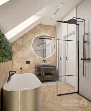 Проект дома Pióro Architekci-17 Зеркальная версия