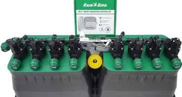 Zestaw automatycznego nawadniania Rain Bird 8 sekcji |Sterownik RC2 z Wi-Fi