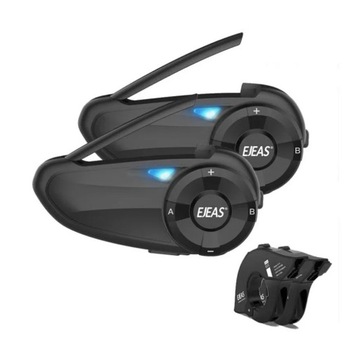 INTERKOM MOTOCYKL EJEAS Q7 7 OSÓB + PILOT EUC 2szt
