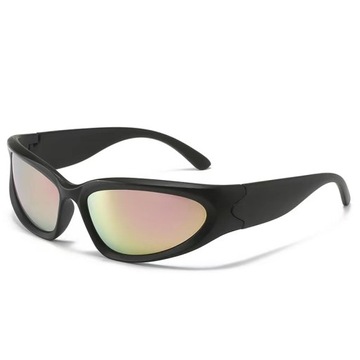 OKULARY PRZECIWSŁONECZNE SZYBKIE SPORTOWY LOOK
