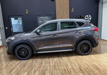 Hyundai Tucson III SUV 1.7 CRDi 141KM 2017 Hyundai Tucson 1.7 blue CRDI AUTOMAT bezwypadkowy GWARANCJA perfekcyjny, zdjęcie 2