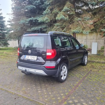 Skoda Yeti Outdoor 2.0 TDI 110KM 2014 Skoda Yeti Skoda Yeti I 4x4 Doinwesowana Stan BDB WARTO Rej.PL 2.0 Diesel, zdjęcie 6