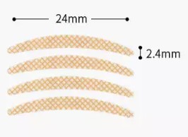 КОРРЕКТИРУЮЩИЕ ТЕЙПЫ ДЛЯ ОПАПАЮЩИХ ВЕК С АПЛИКАТОРОМ LIGHT CROSAIN 600 ШТ.