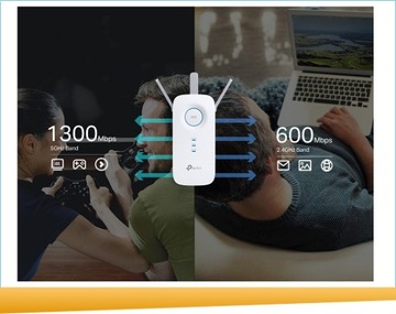 WZMACNIACZ SYGNAŁU TP-LINK RE550 AC1900