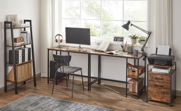 Songmics Va прямоугольный письменный стол 100 x 50 x 75 см черный