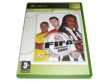 XBOX FIFA FOOTBALL 2003 GRA MICROSOFT X BOX