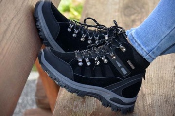 ŚNIEGOWCE BUTY ZIMOWE OCIEPLANE OUTDOOR SPORTOWE SHOES ORGINAŁ TRAPER TREXX