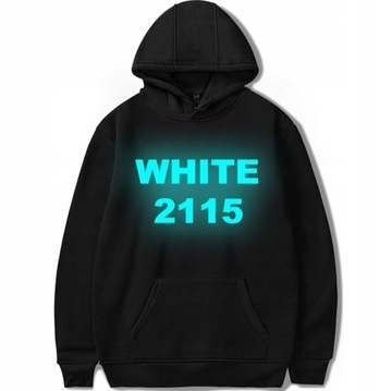 BLUZA WHITE 2115 ŚWIECĄCA W CIEMNOŚCI ROZMIARY